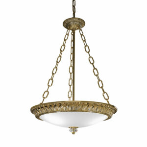 Hängeleuchte MILADY, Altmessing