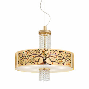 Hängeleuchte EMOZIONE, KOLARZ Pure, Gold 24K, Albero Multi