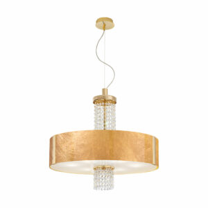 Hängeleuchte EMOZIONE, KOLARZ Pure, Gold 24K, Blattgold