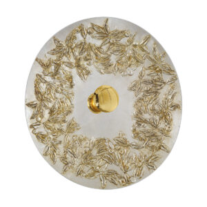 Wandleuchte LUNA, Gold 24K, Liberta Silber