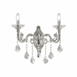 Wandleuchte CONTARINI CRYSTAL, KOLARZ Pure, Chrom