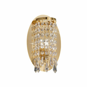 Wandleuchte CHARLESTON, Gold 24K