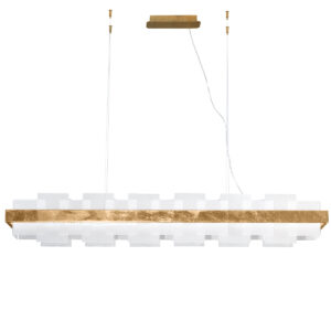 Luster RETTANGOLO, Blattgold