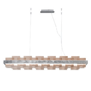 Luster RETTANGOLO, Blattsilber