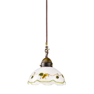 Hängeleuchte NONNA, Altmessing, Vino