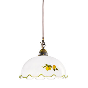 Hängeleuchte NONNA, Altmessing, Limoncelli