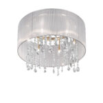 Luster PARALUME, KOLARZ Optic,   Organza Stoff, Gold 24K