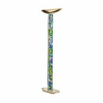 Bodenleuchte DELPHI, Gold 24K, Aqua Blue