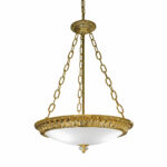 Hängeleuchte MILADY, Französisch Gold