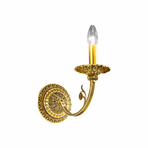 Wandleuchte PISANI, Gold 24K