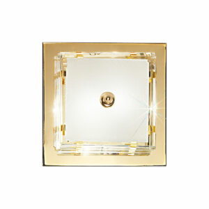 Deckenleuchte ONTARIO, Gold 24K