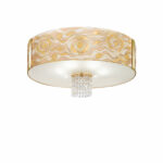 Deckenleuchte EMOZIONE, KOLARZ Pure, Gold 24K, Aqua Champagne