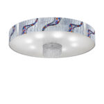 Deckenleuchte EMOZIONE, KOLARZ Pure, Chrom, Kiss Silber