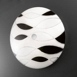 Deckenleuchte CENTRO WAVE, Chrom