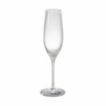 Sektglas Silber Kiss