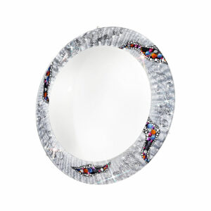 Deckenleuchte SERENA, Chrom, Kiss Silber