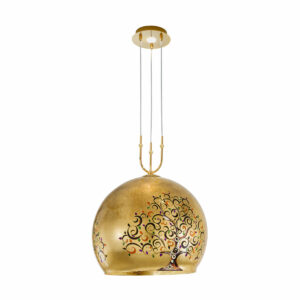 Hängeleuchte LUNA, Gold 24K, Albero Multi