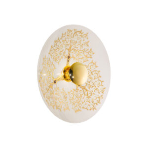 Wandleuchte LUNA, Gold 24K, Albero Gold