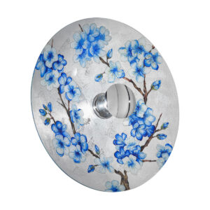 Wandleuchte LUNA, Chrom, Primavera Silber