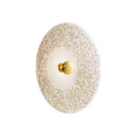 Wandleuchte LUNA, Gold 24K, Liberta Weiß/Gold