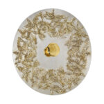 Wandleuchte LUNA, Gold 24K, Liberta Silber