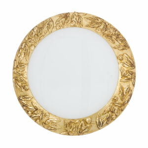 Deckenleuchte SERENA, Gold 24K, Liberta Gold/Weiß