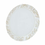 Deckenleuchte SERENA, Chrom, Liberta Weiß/Gold