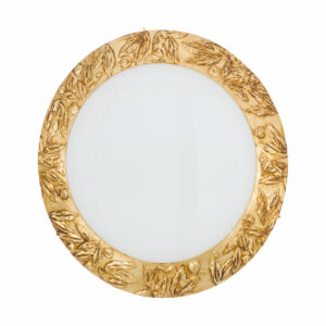 Deckenleuchte SERENA, Gold 24K, Liberta Gold/Weiß