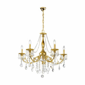 Luster PISANI/PISANI CRYSTAL, KOLARZ Pure, Französisch Gold