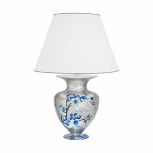 Tischleuchte ANFORA, Chrom, Primavera Silber