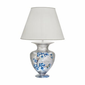 Tischleuchte ANFORA, Chrom, Primavera Silber