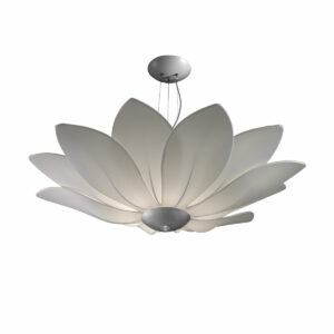 Hängeleuchte FIORE,Blattsilber