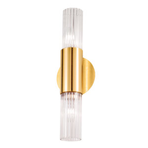 Wandleuchte GIRO, Blattgold