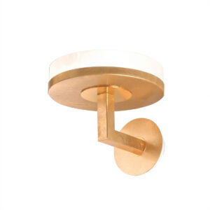 Wandleuchte SOLIS, Blattgold