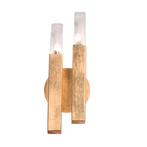 Wandleuchte SPIGOLO, Blattgold