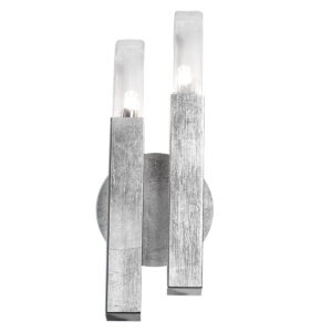 Wandleuchte SPIGOLO, Blattsilber