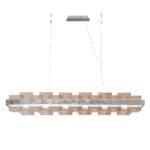 Luster RETTANGOLO, Blattsilber