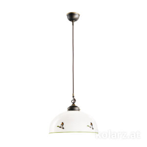 Hängeleuchte NONNA, Altmessing