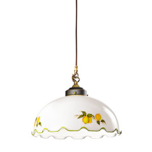 Hängeleuchte NONNA, Altmessing, Limoncelli