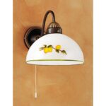 Wandleuchte NONNA, Altmessing, Limoncelli Glatter R