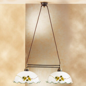 Luster NONNA, Altmessing, Vino