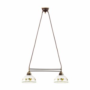 Luster NONNA, Altmessing, Vino Glatter Rand