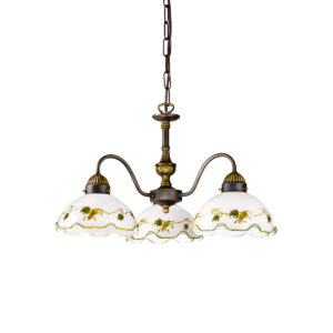 Luster NONNA, Altmessing, Vino