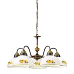 Luster NONNA, Altmessing, Limoncelli Glatter Rand