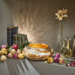 Schale flach, Aqua champ, Dm 25, Höhe 12