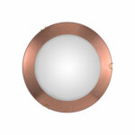 Deckenleuchte MOON, Altmessing, Blattkupfer