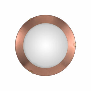 Deckenleuchte MOON, Altmessing, Blattkupfer