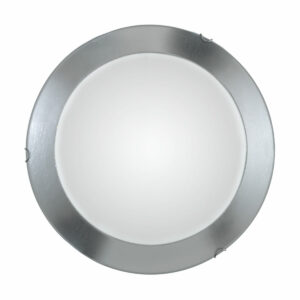 Deckenleuchte MOON, Chrom, Blattsilber