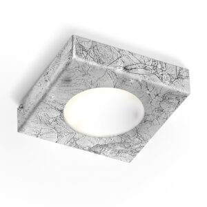 Deckenleuchte CLICK Q, Vintage Silber, Vintage Silber